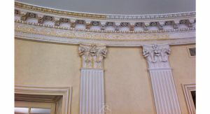 Dorure des moulures et corniches