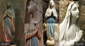 Restauration d’une sculpture
